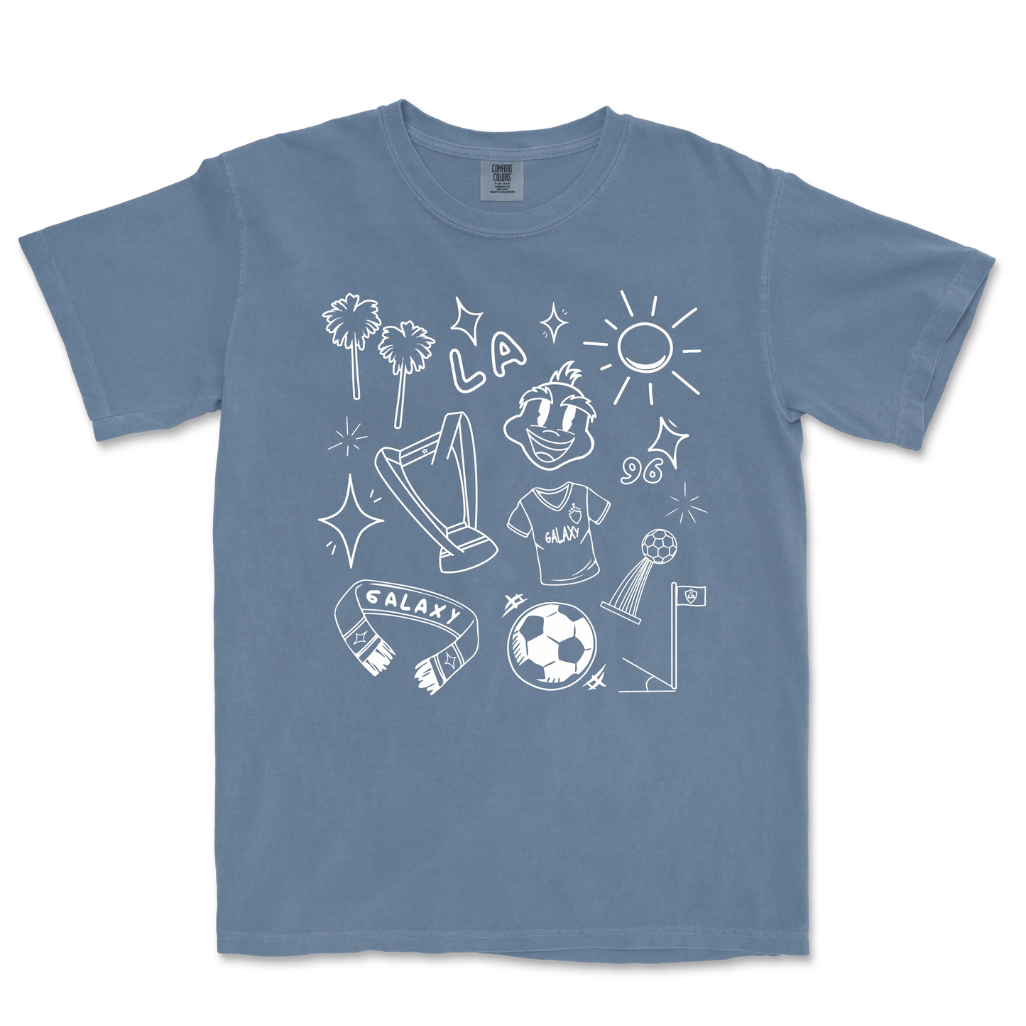 LA Galaxy Doodles T-Shirt