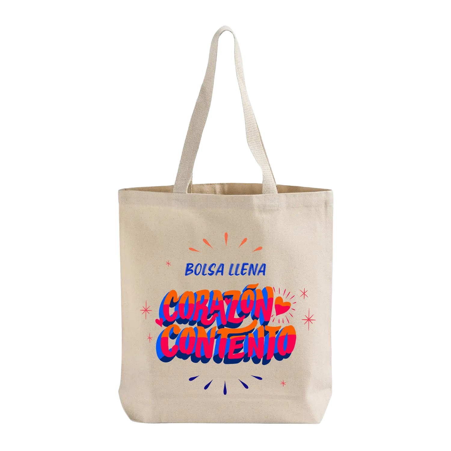Bolsa Llena Corazon Contento Tote-Bag image 0