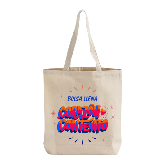Bolsa Llena Corazon Contento Tote-Bag image 0