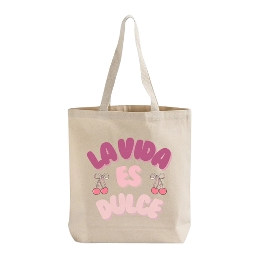 La Vida Es Dulce Tote-Bag image 0