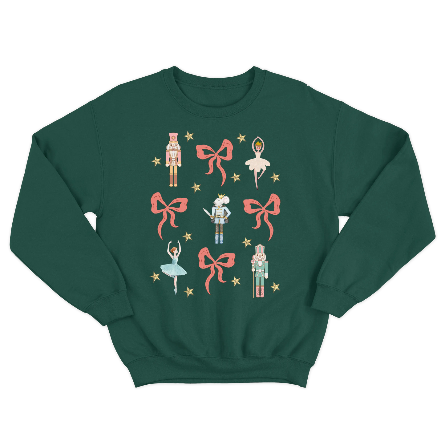 Nutcracker Bows Crewneck