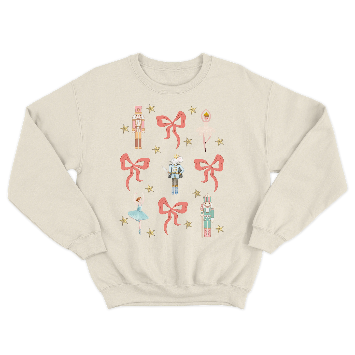 Nutcracker Bows Crewneck