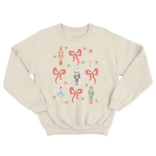 Nutcracker Bows Crewneck