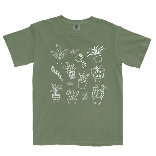 Plantitas Doodles T-Shirt image 0