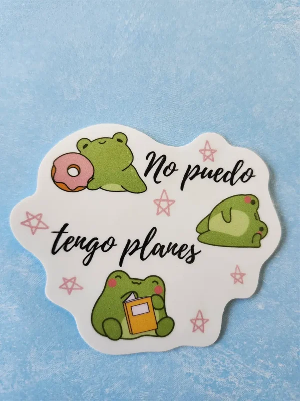 Tengo Panes Frogs - Naranja Dulce Sticker Collection